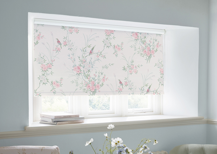 Shabby Chic by Rachel Ashwell Bird Chinoiserie (Blackout), Blossom - Twist&Fit Roller Blind - Image 5
